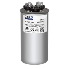 45 + 10 MFD 440 Volt Dual Run Capacitor replaces NGM 328P4510H44N37A5Z