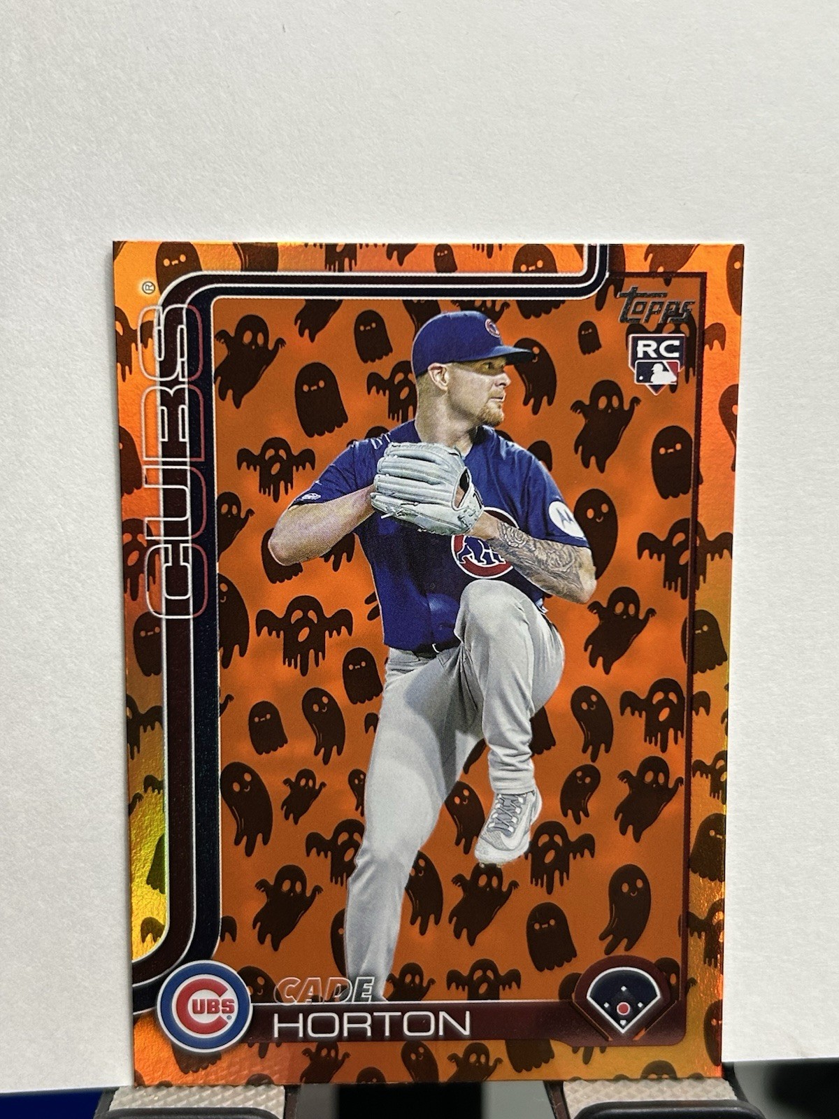 Cade Horton 2025 Topps Update Ghost RC Halloween #US140 Chicago Cubs SP Rookie