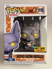 Funko Pop! Animation Dragon Ball #1110 Beerus Eating Noodles HotTopic Exclusive