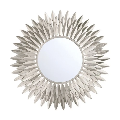 Crystorama Lighting Group BRH-M524 Broche 24" Sunburst Flat Steel - Silver - Picture 1 of 12