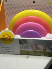 Garden hose sprinkler sun squad kids sprinkler brand new rainbow mist sprinkler