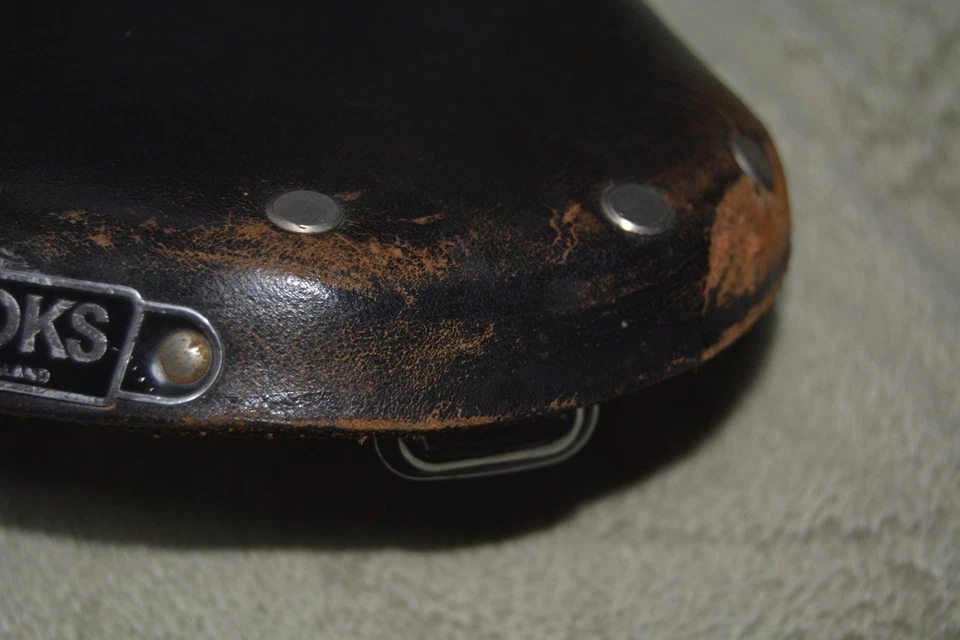 Sillín de cuero Brooks B-15 Champion estrecho B15 ¡Silla de montar de cuero liso! ¡ENVÍO GRATUITO! Foto 3 de 4