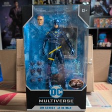 McFarlane Toys DC Multiverse Jim Gordon As Batman 7    Action Figure Platinum