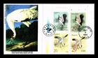 US COVER WHOOPING AND BLACK NECKED CRANES FDC CHINA JOINT ISSUE COMBO