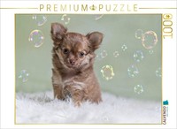 Calvendo Puzzle Angel Discovers The Soap Bubbles | 1000 Pieces, Finished Size 25