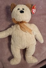 Ty Beanie Baby 2000 Huggy the Bear - Extremely RARE, Retired, Errors, Excellent