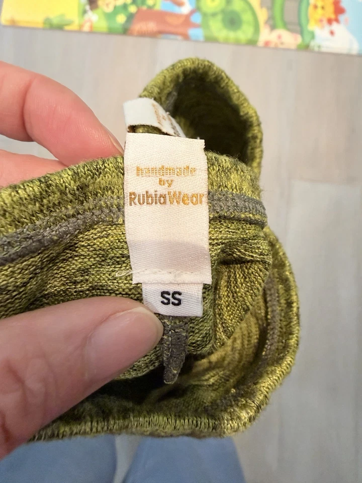 Calentador de piernas Rubia Wear, verde, corto, talla pequeña, $30 Foto 2 de 2