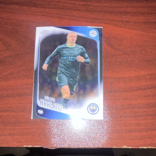 Topps 2025-26 UEFA Club Competitions Erling Haaland Man City Soccer #181