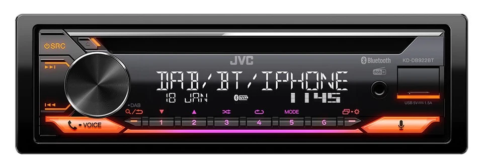 JVC KD-DB922BT - Bild 2 von 3