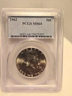1962 Franklin Half Dollar 50C PCGS MS64 Silver Certified Uncirculated Coin
