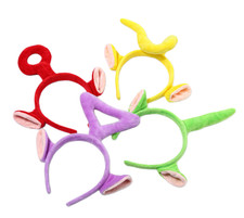 Book Week 4PCS Teletubbies Laa laa Po Dipsy Tinky Winky Head Band Costume Party