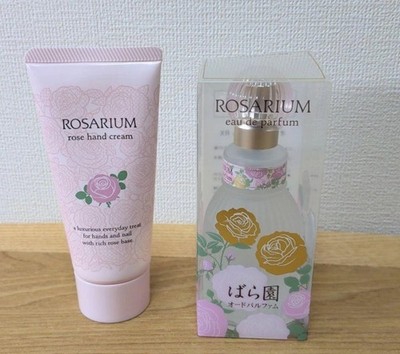 SHISEIDO Rose Garden Eau de parfum 50ml Fragrance perfume Rosarium × hand cream