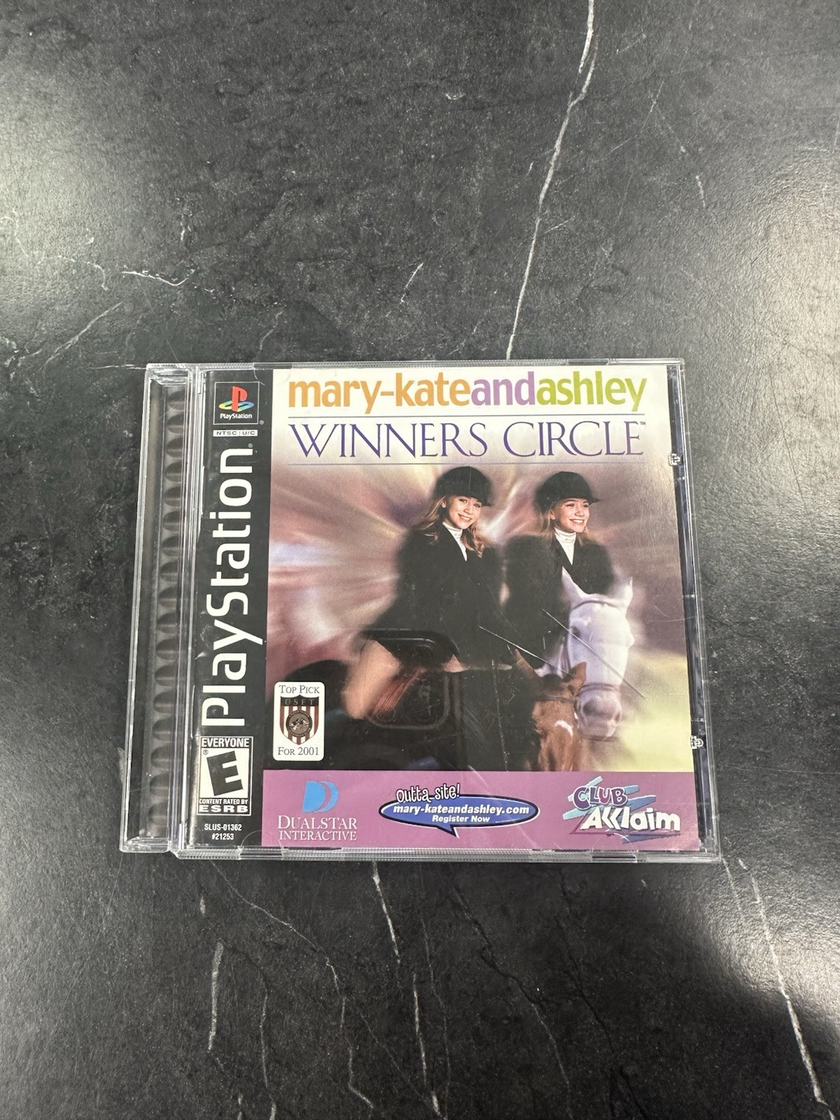 Mary-Kate and Ashley Winner's Circle Playstation 1 PS1 Complete CIB Authentic