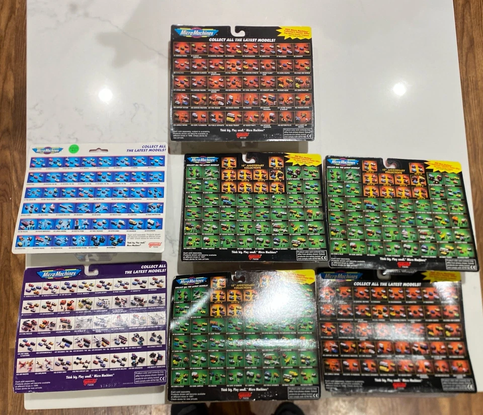 Juegos de coches Micro Machines 10 aniversario (7 artículos - precintados) Foto 2 de 4
