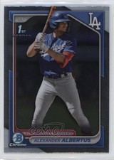 2024 Bowman Chrome Prospects Alexander Albertus #BCP-156 6u5