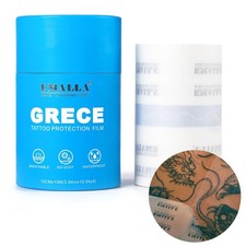 Tattoo Aftercare Bandage 3.94'' x 10.94 yd - Waterproof Transparent Film  Ta...