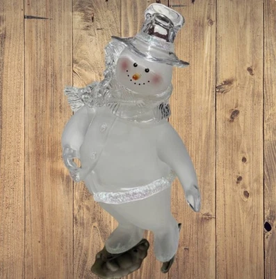 Grandeur Noel Acrylic Snowman Family Figure Replacement 12” - Image 1 of 4