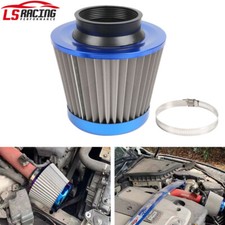 376mm Reusable Air Filter Stainless Steel Wire High Flow Cold Air Intake Filter