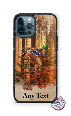 Mallards Wild Duck In Autumn Season Phone Case For iPhone 12 Samsung s21 Google