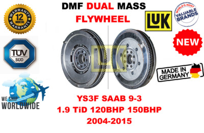 FOR YS3F SAAB 9-3 1.9 TiD 120BHP ESTATE 2005-2015 NEW DUAL MASS DMF FLYWHEEL
