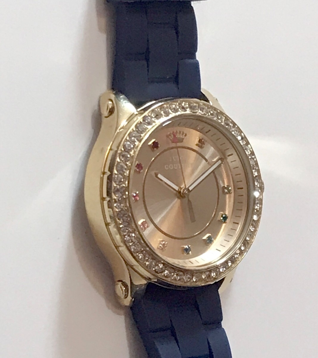 Juicy Couture Pedigree Rainbow Crystal Watch 1901238 - ret Juicy Couture Pedigree Rainbow Crystal Watch 1901238 - ret