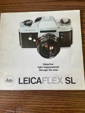 Leica Flex SL Brochure Pamphlet Camera