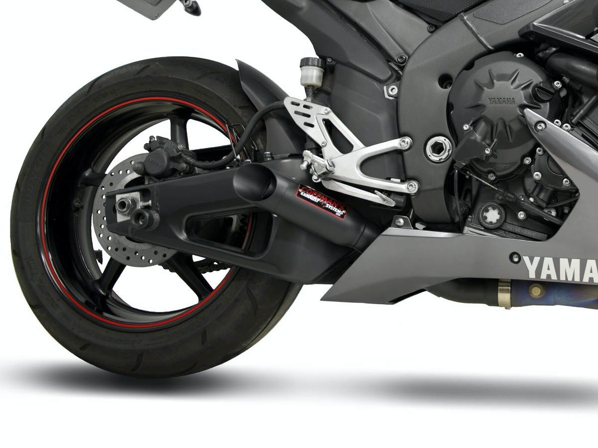 Yamaha YZFR1 YZF R1 2007 2008 Coffman Shorty Exhaust Slip On Yamaha YZFR1 YZF R1 2007 2008 Coffman Shorty Exhaust Slip On