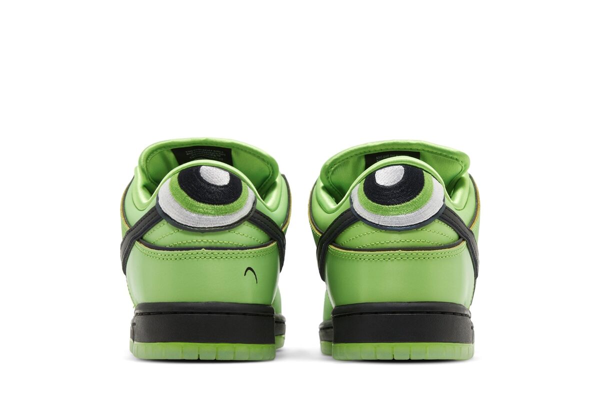 Nike The Powerpuff Girls x Dunk Low Pro SB QS 'Buttercup Nike The Powerpuff Girls x Dunk Low Pro SB QS 'Buttercup