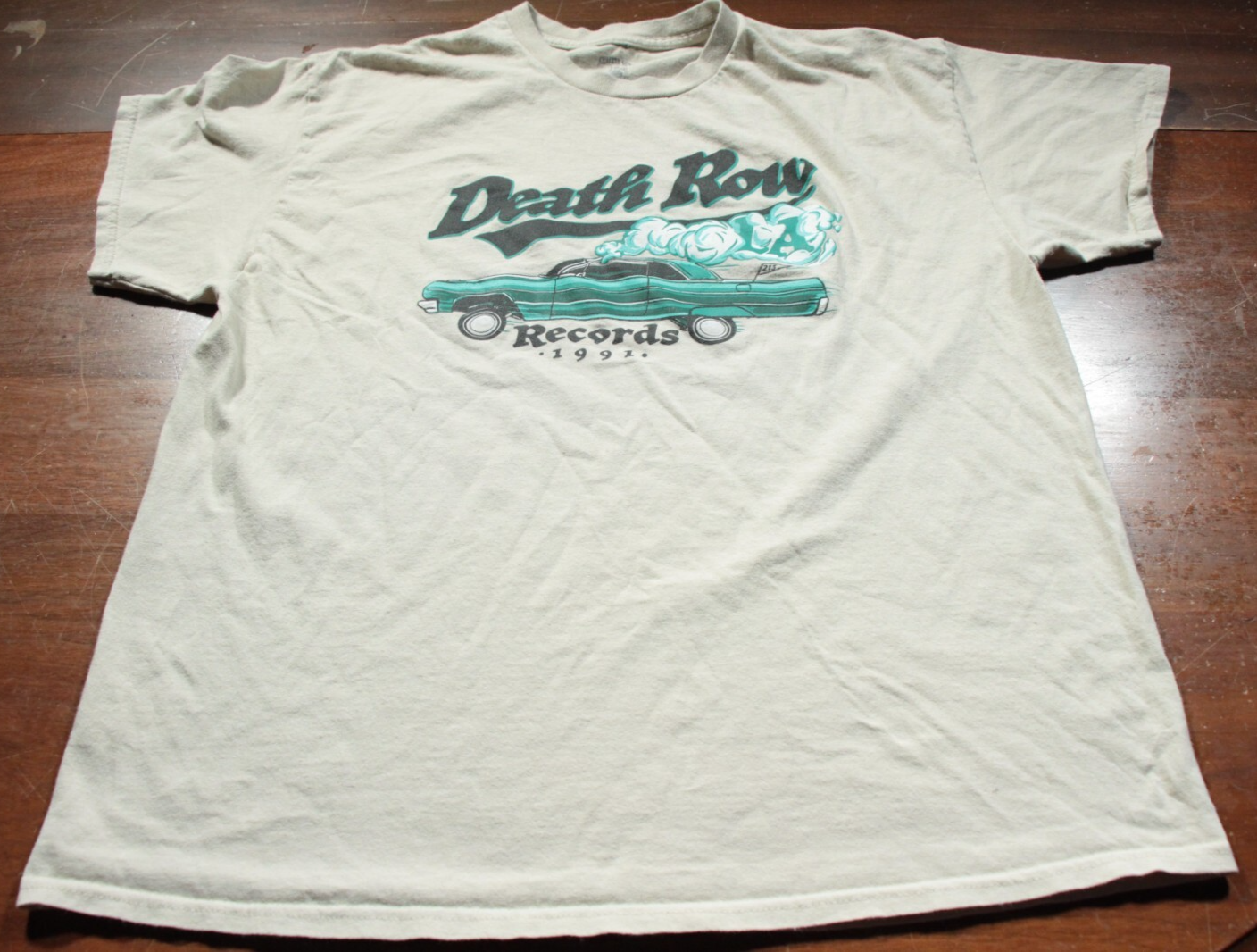 FILA Maglietta Death Row Records Rap Hip Hop XL