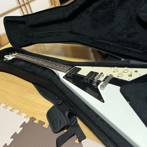 Burny FFV-85MS1 Flying V type Made in Japan Electric Guitar Used From Japan
