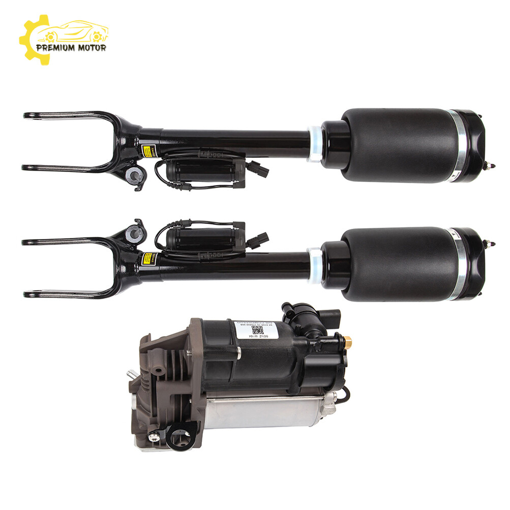 3PCS Front Air Suspension Strut Compressor For Mercedes W/X164 ML320 ML350 ADS