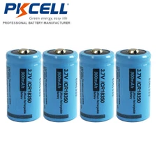 4x Rechargeable ICR 18350 3.7V Li-ion Batteries for RadioMaster Zorro controller