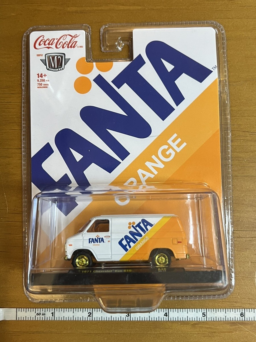 M2　1971 Chevrolet Van 610 Coca-Cola M2 Machines 1971 Chevrolet Van G10 - 2024 Coca-Cola Fanta