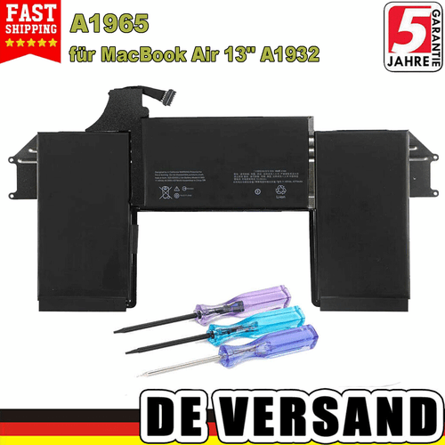 A1965 Akku für Apple MacBook Air 13" A1932 Batterie 2018 / 2019 A2179 2020 Li-Po - Bild 1 von 12