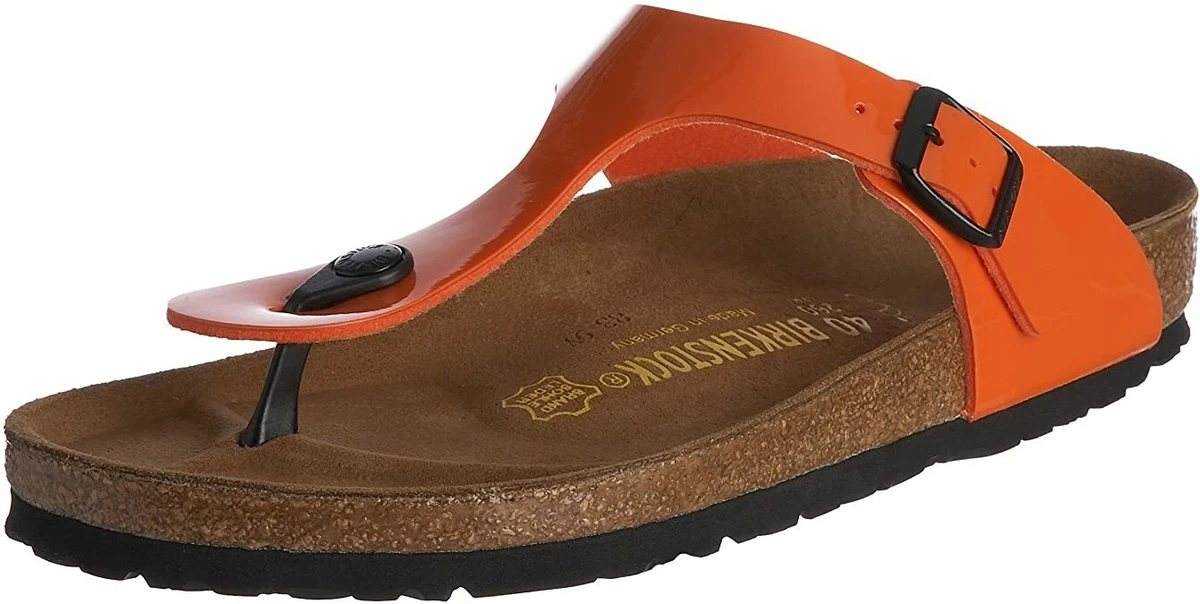 Birkenstock Gizeh [Size 35] Ladies Men's Unisex Mules Sandals Orange New