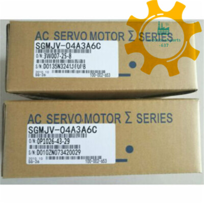 Servomotore Yaskawa SGMJV-04A3A6C 1 Pezzo - Nuovo Spedizione Veloce