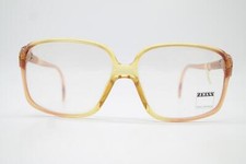 Vintage Glasses Zeiss 3120 Brown Gold Square Eyeglass Frame