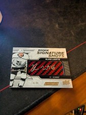 2019-20 UD Engrained Rookie Signature Shots Blake Lizotte #74/99 RC Kings RSS-BL