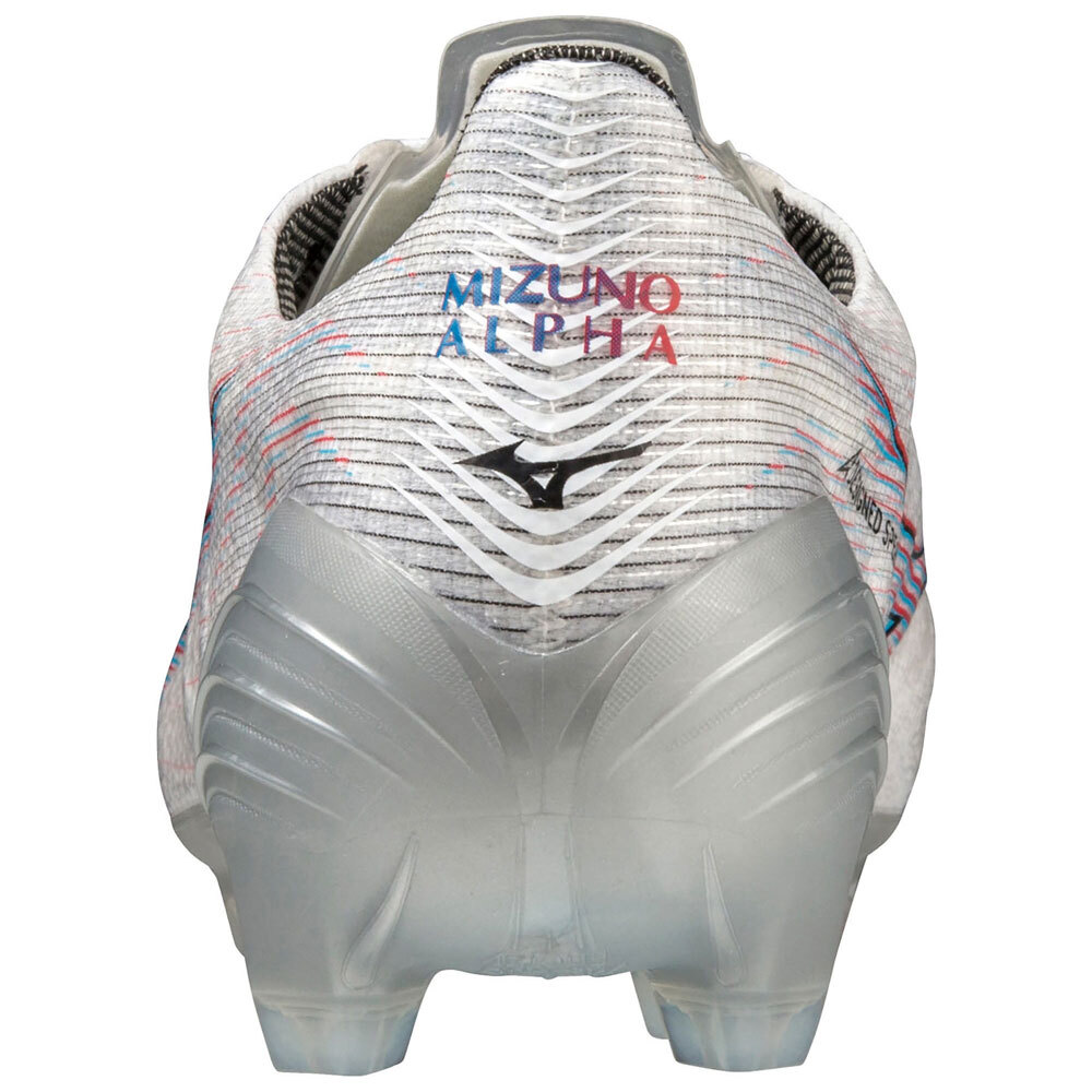 MIZUNO SOCCER CLEATS MIZUNO ALPHA ELITE P1GA2362 WHITE (09), RED