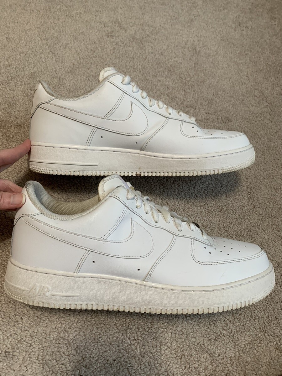 Nike Air Force 1 Low Triple White Sneaker CW2288-111 Men's Shoes