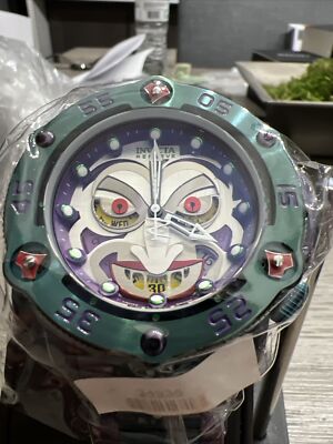 NEW Invicta Venom DC Comics Joker Limited Edition Men's 52.5mm
