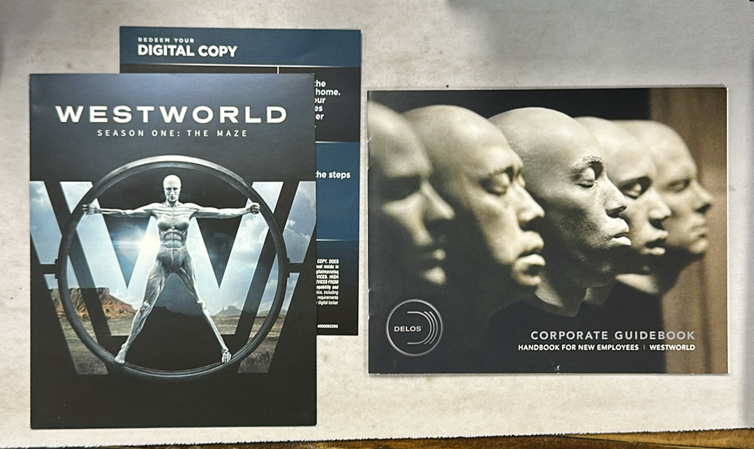 Westworld Season One - The Maze DVD Evan Rachel Wood (B133-53