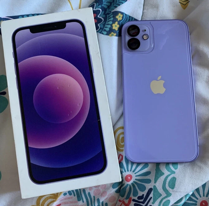 Apple iPhone 12 - 256GB - Purple (AT&T) Plus 10 Unique Cases