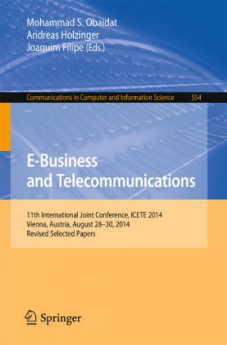 Thumbnail - E-business And Telecommunications 11th International Joint Conference,