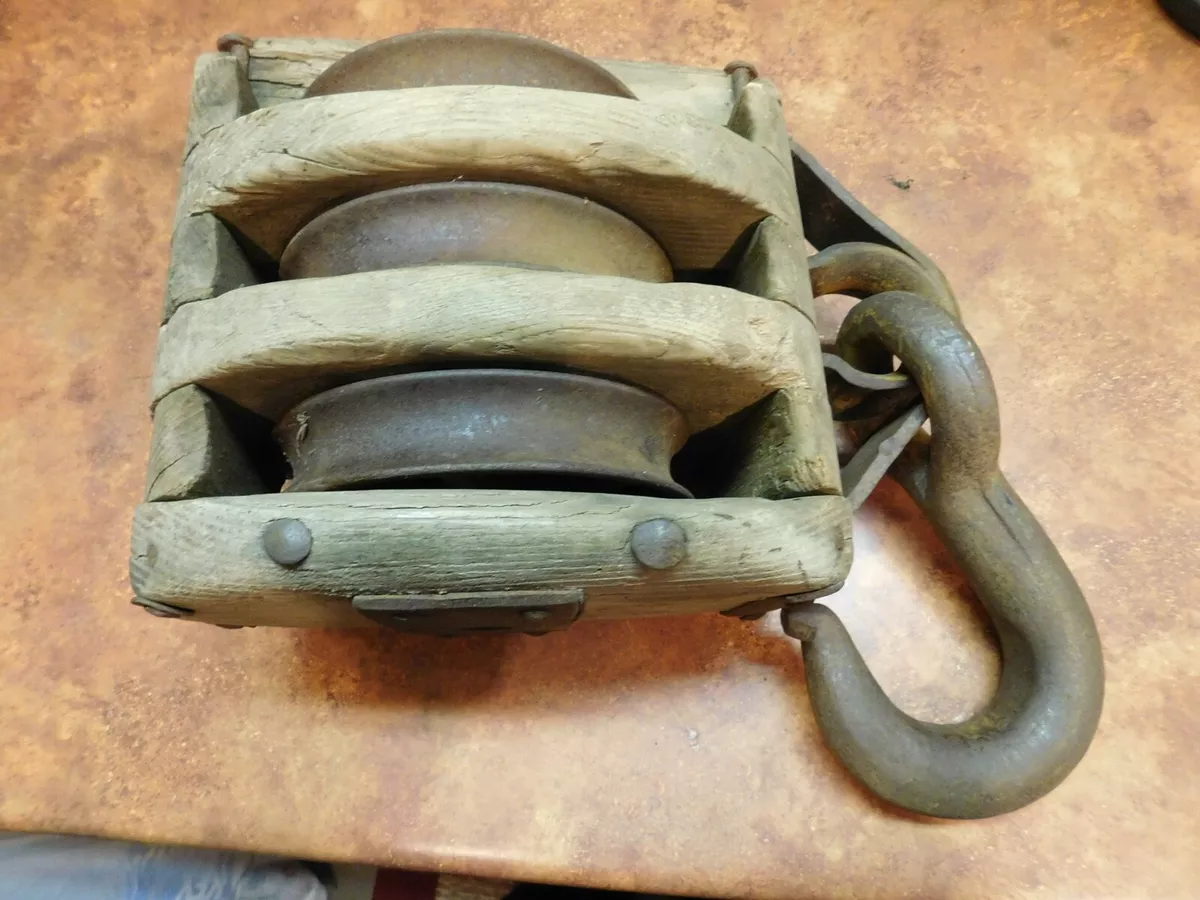 Old pulleys cheap for sale