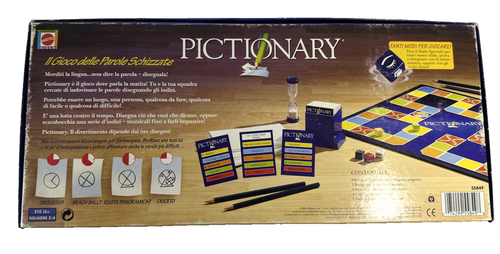 PICTIONARY GIOCO IN SCATOLA MATTEL 2002 VINTAGE - Foto 13 di 13