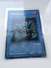 Relinquished [1st Edition] MRL-029 Prices | YuGiOh Magic Ruler | YuGiOh  Cards