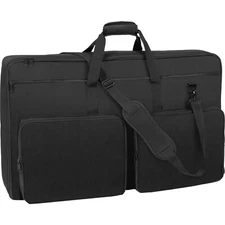 VEVOR DJ Mixer Gig Bag Gear Carry Case 1200D Oxford Fabrics 3 Storage Pocket