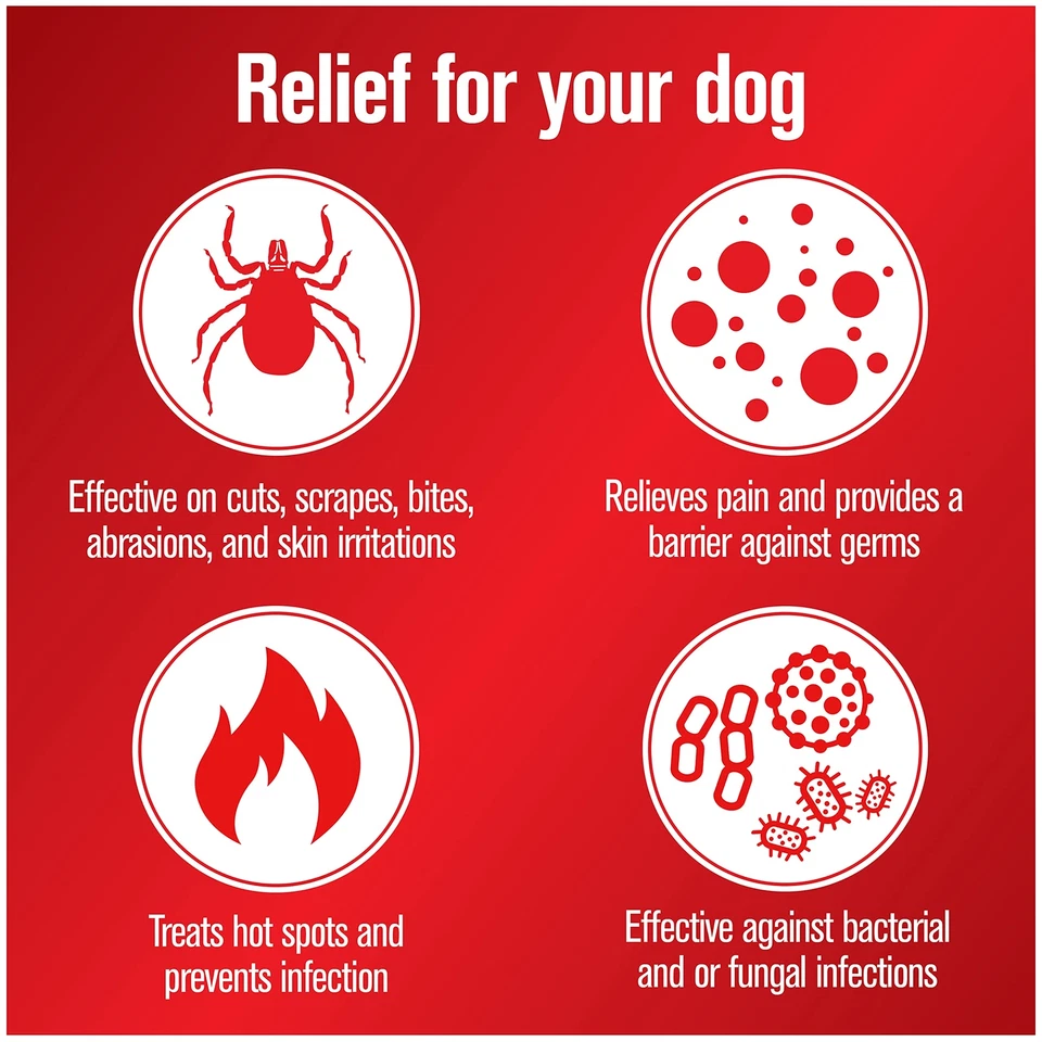 Dog Wound Care 3-Way Ointment Relieves Pain & Prevents Infection For Dog Cuts... - Image 4 of 4