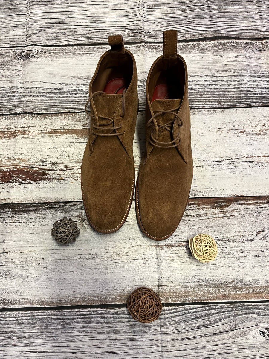 Chukka Boots Grenson Suede Grenson Men Cigar Brown Suede Luxury